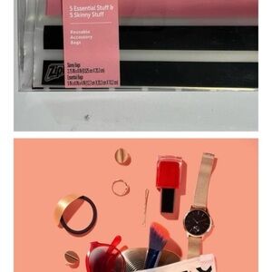 SCJohnson Ziploc Contain The Clutter Essential & Skinny Stuff Accessory